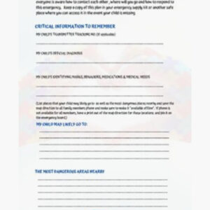 Wandering Emergency Safety Kit - Image 3